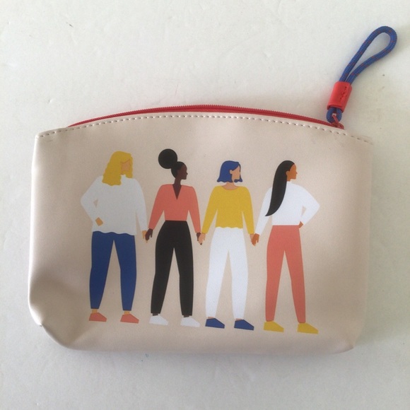 IPSY COSMETIC MAKEUP BAG NWOT. WOMEN DIVERSITY - Picture 2 of 8